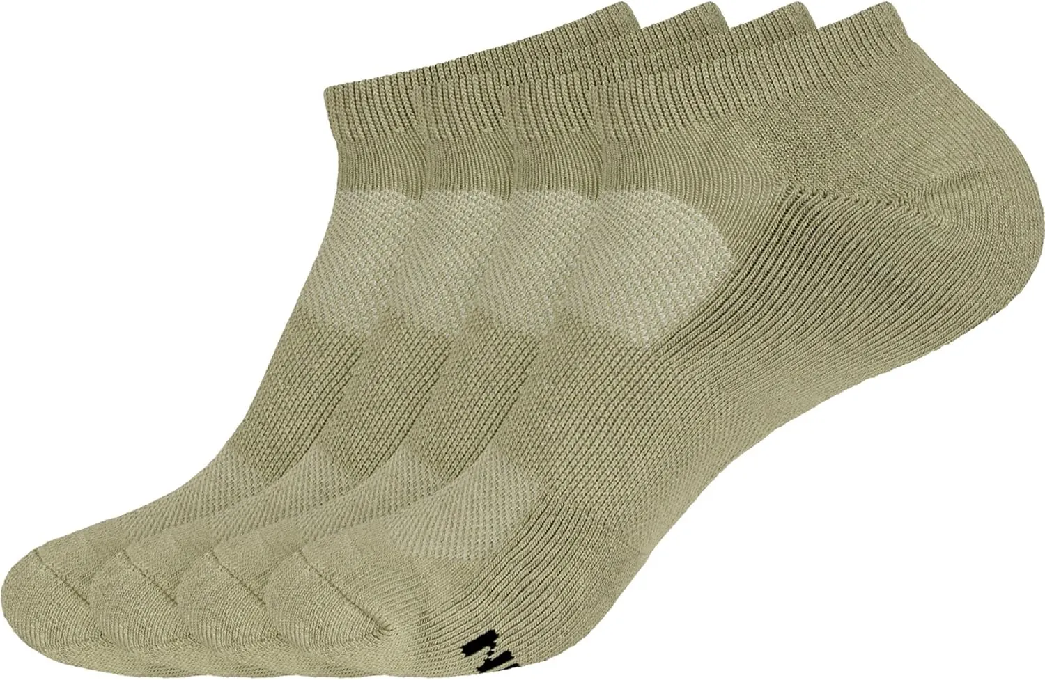 BambooMN Men and Women's Rayon from Bamboo Low Cut Ankle Socks for Sports, Work and Everyday Wear - 4 Pairs - Unisex Sizing
