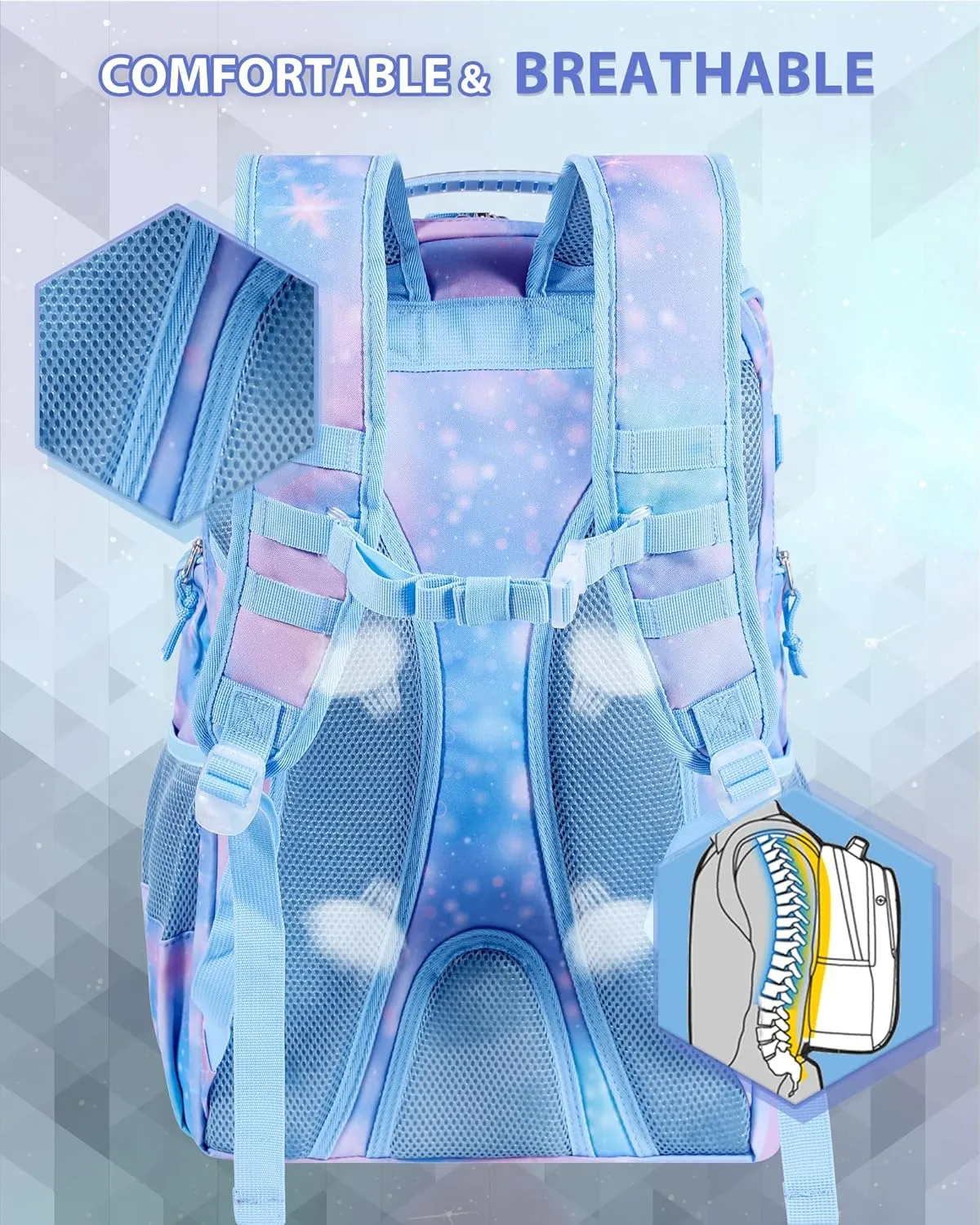 Basketball Backpack for Men Women Basketball Soccer Bag with Ball Compartment Shoes Bag Sports Gym Backpack