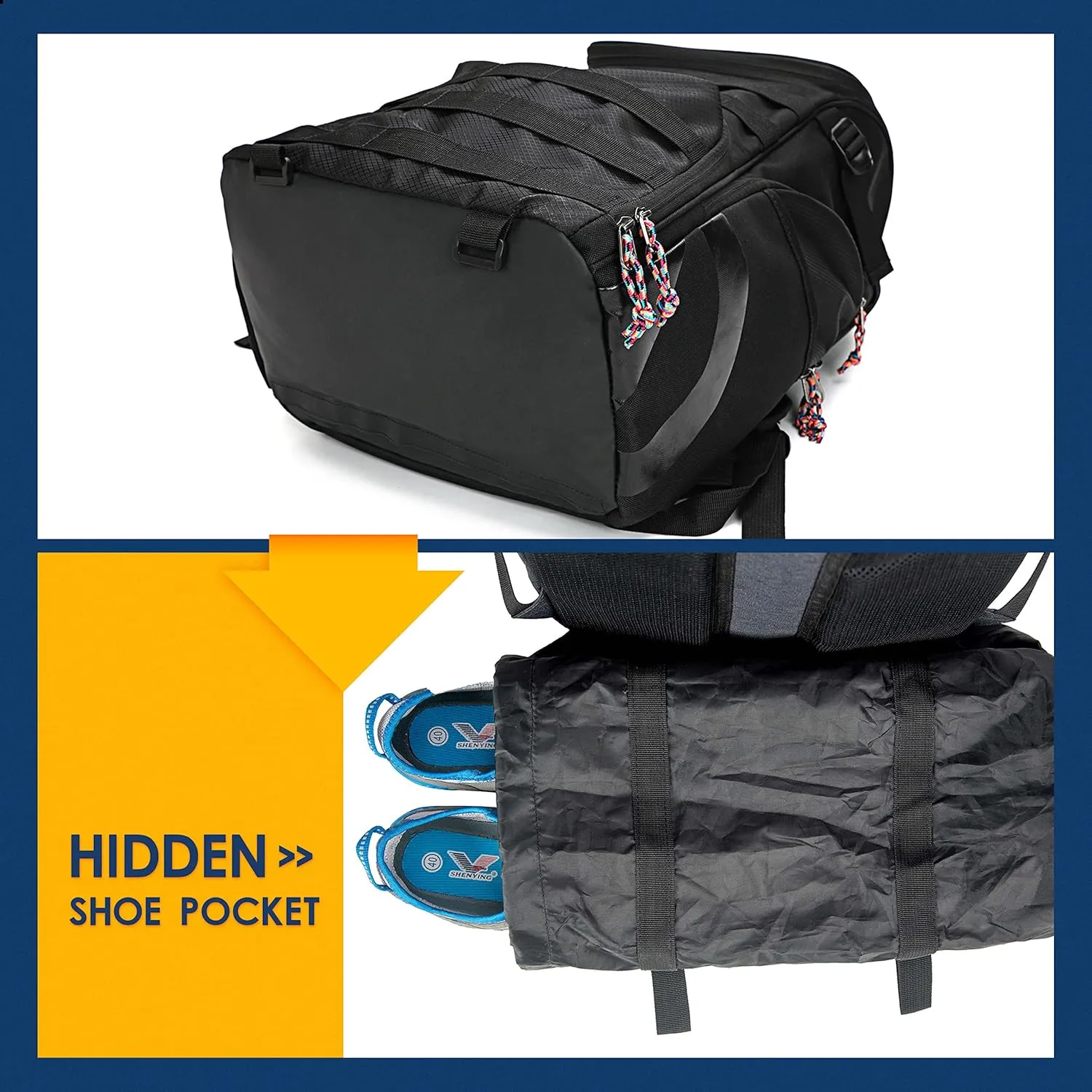 Basketball Backpack for Men Women Basketball Soccer Bag with Ball Compartment Shoes Bag Sports Gym Backpack