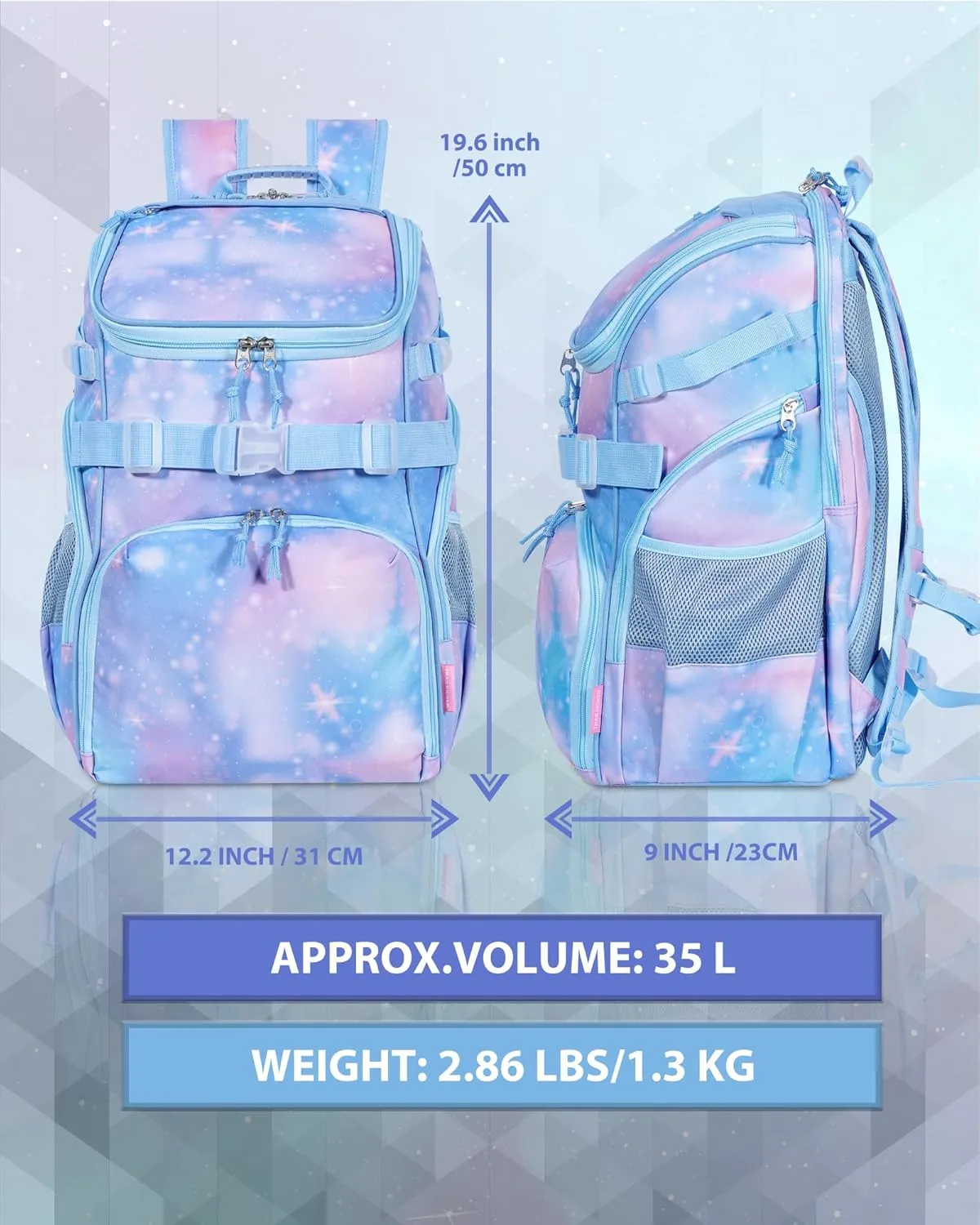 Basketball Backpack for Men Women Basketball Soccer Bag with Ball Compartment Shoes Bag Sports Gym Backpack