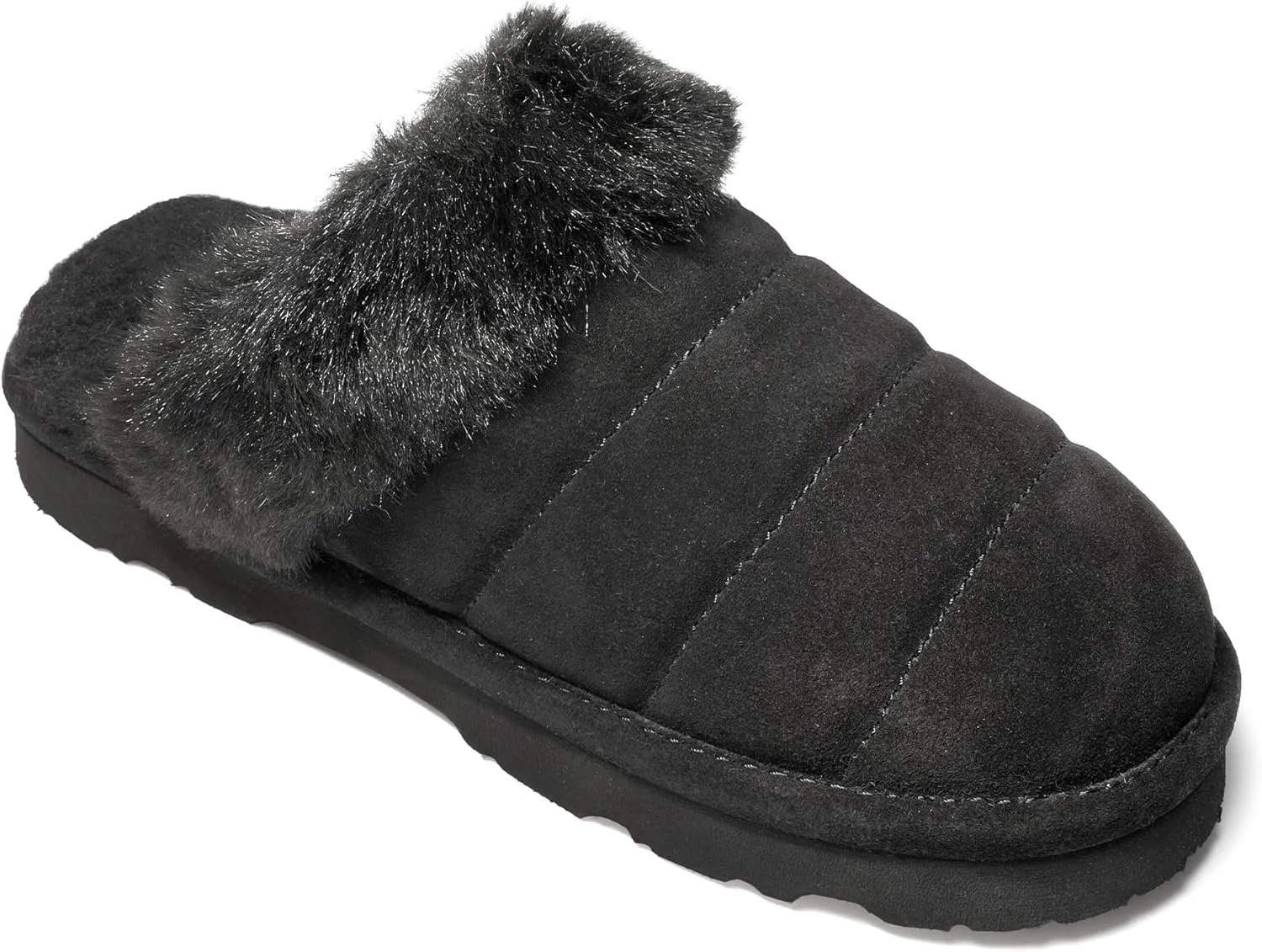 BEARPAW Women's Loki Style Quilted Slippers - 3053W Jordyn - Cozy Indoor/Outdoor House Shoe