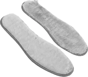 Beaupretty 4 Pairs Plush Thermal Insoles for Women Thickened Fluffy Shoe Inserts Ergonomic Design Cozy Warmth for Winter Boots for Cold Weather Conditions