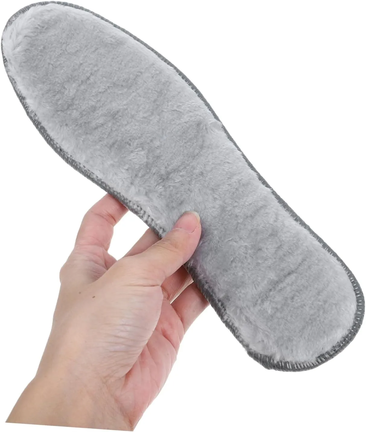 Beaupretty 4 Pairs Plush Thermal Insoles for Women Thickened Fluffy Shoe Inserts Ergonomic Design Cozy Warmth for Winter Boots for Cold Weather Conditions