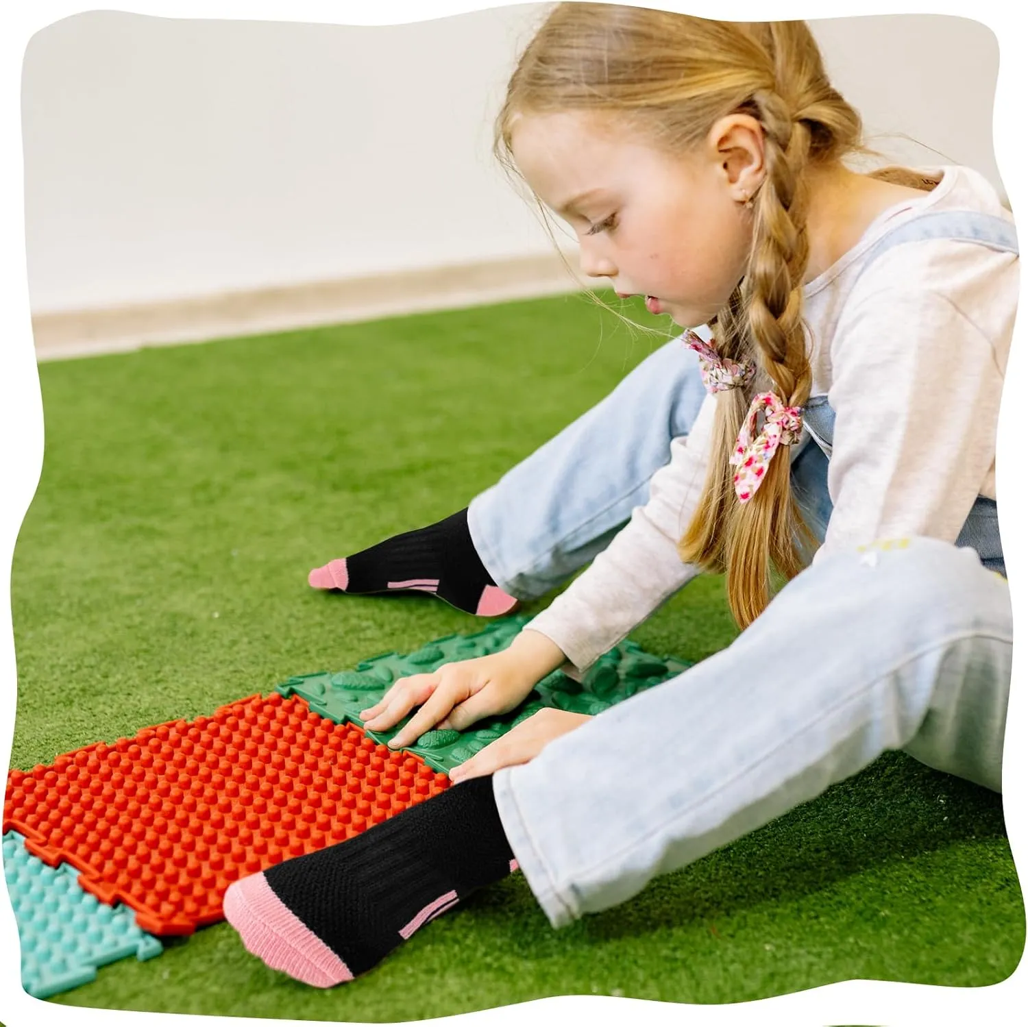 Bemeol Girls Socks 12 Pairs Ankle Athletic Socks Cotton Sports Sock For Little Big Kids