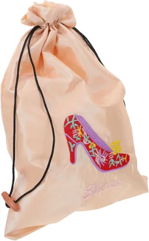 BESPORTBLE Pointe Shoe Bag Convenient Dance Shoe Bag Washable Ballet Shoe Bag Anti-Scratch Shoe Bag Drawstring