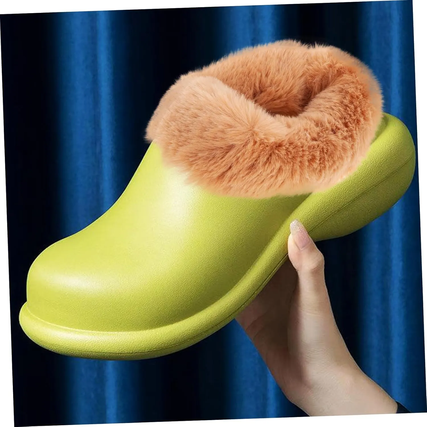 BESTYASH Velvet Fluffy Insole Thick Inserts Removable Shoe Pads Furry Fur Liners for Hole Detachable Fuzzy Women