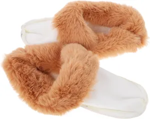 BESTYASH Velvet Fluffy Insole Thick Inserts Removable Shoe Pads Furry Fur Liners for Hole Detachable Fuzzy Women