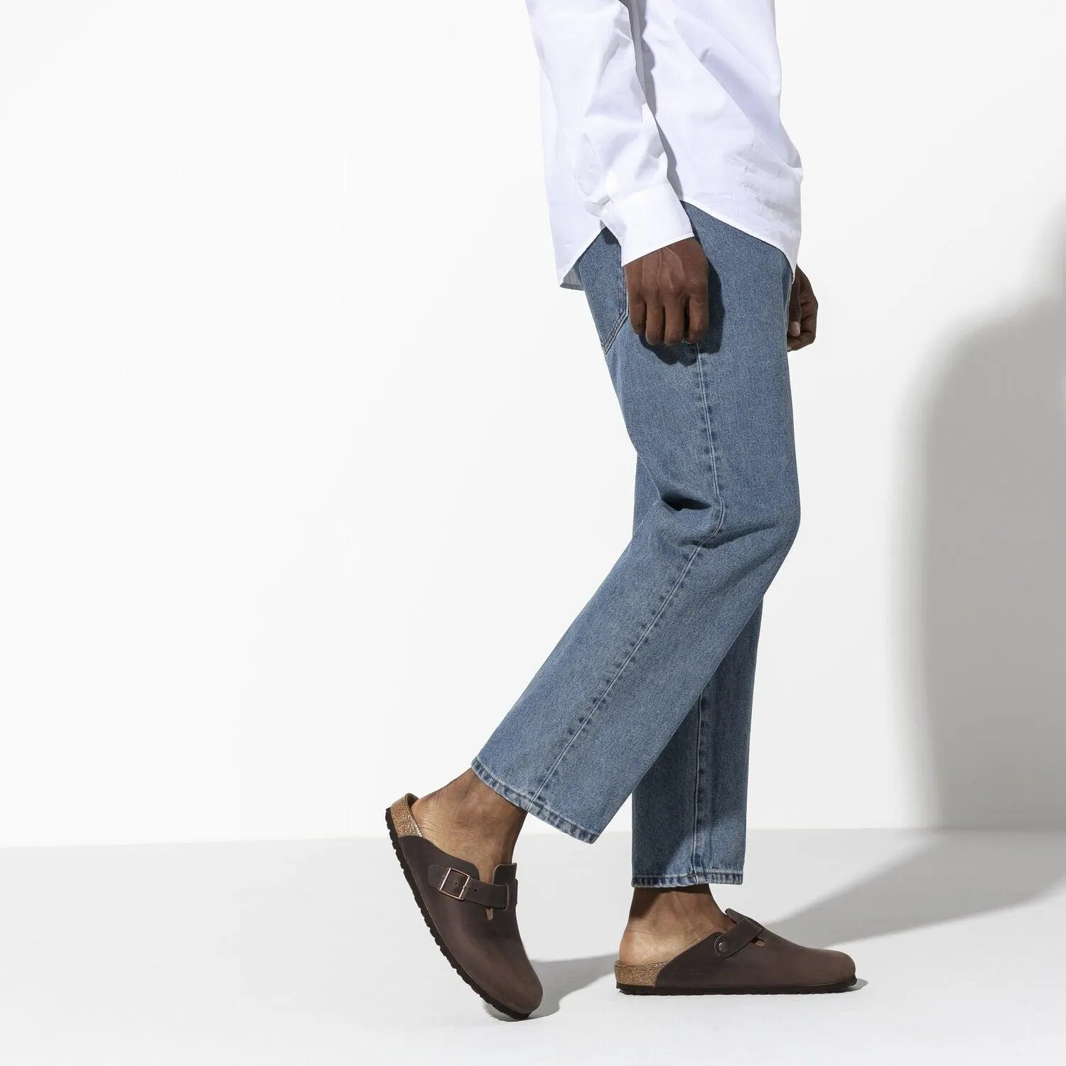 Birkenstock Boston Habana Oil Soft Footbed