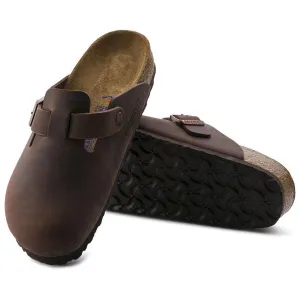 Birkenstock Boston Habana Oil Soft Footbed