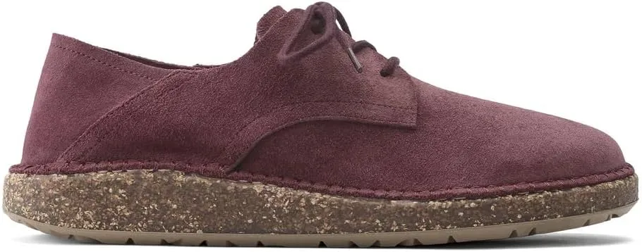 Birkenstock Gary Leather Lace-Up Shoes with Anatomically Shaped Footbed and Durable Thermo Rubber Sole - Multiple Colors & Sizes