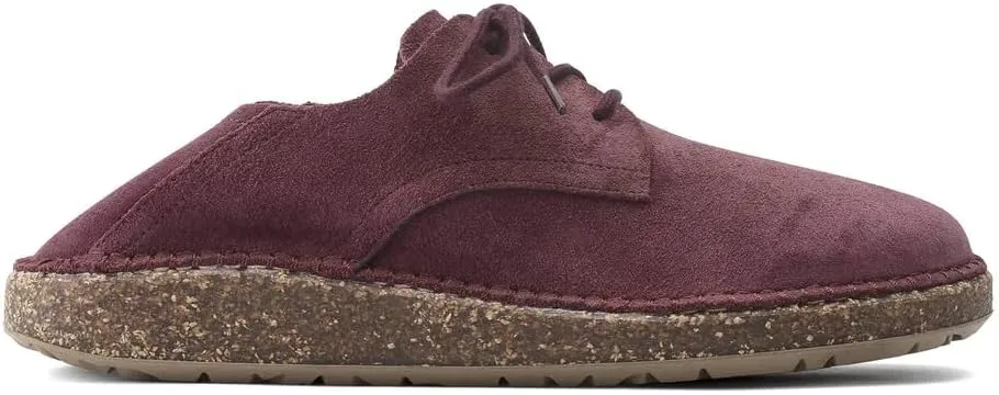 Birkenstock Gary Leather Lace-Up Shoes with Anatomically Shaped Footbed and Durable Thermo Rubber Sole - Multiple Colors & Sizes