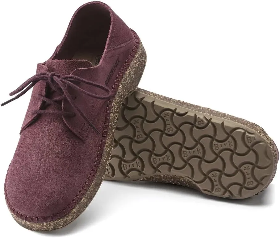 Birkenstock Gary Leather Lace-Up Shoes with Anatomically Shaped Footbed and Durable Thermo Rubber Sole - Multiple Colors & Sizes