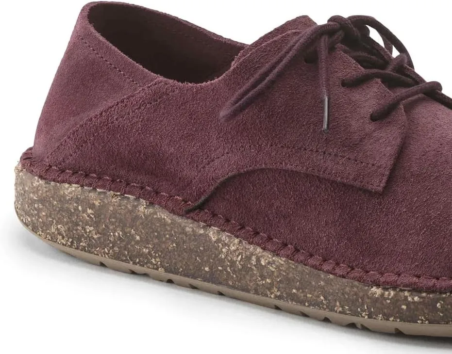 Birkenstock Gary Leather Lace-Up Shoes with Anatomically Shaped Footbed and Durable Thermo Rubber Sole - Multiple Colors & Sizes