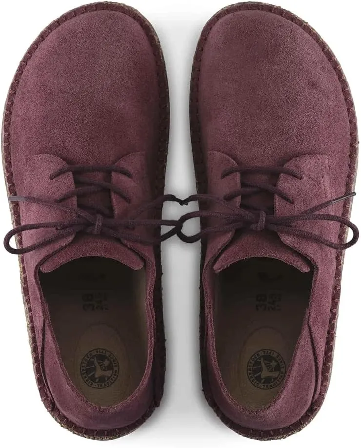 Birkenstock Gary Leather Lace-Up Shoes with Anatomically Shaped Footbed and Durable Thermo Rubber Sole - Multiple Colors & Sizes