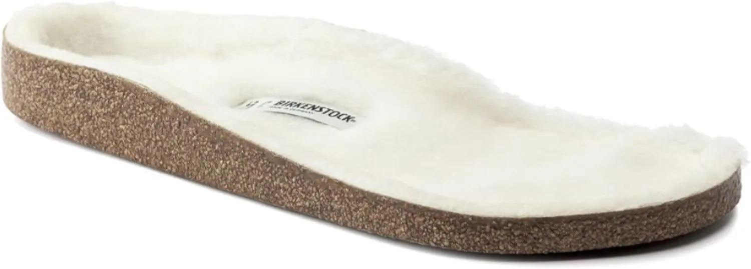 Birkenstock Unisex Adult Shearling Replacement Footbed - 1 Pair (White, EU 36 Regular / 3-3.5 Men / 5-5.5 Women)