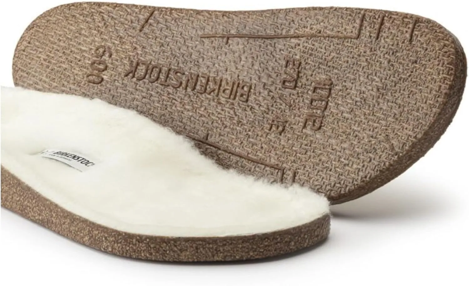 Birkenstock Unisex Adult Shearling Replacement Footbed - 1 Pair (White, EU 36 Regular / 3-3.5 Men / 5-5.5 Women)