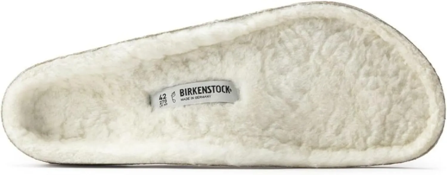 Birkenstock Unisex Adult Shearling Replacement Footbed - 1 Pair (White, EU 36 Regular / 3-3.5 Men / 5-5.5 Women)