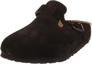 Birkenstock Women's Boston Soft Footbed Clogs, Black, 7-7.5 Narrow