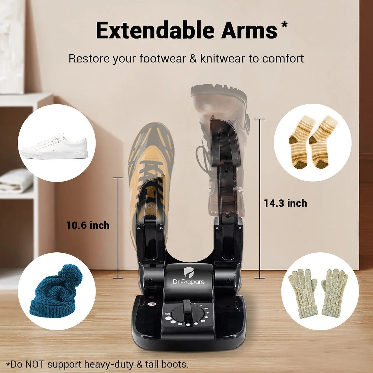 Boot Dryer Shoe Dryer (Easy Knob)
