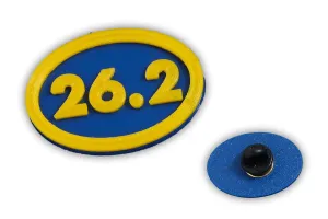 Boston Marathon 26.2 Lapel Pin, Made in USA