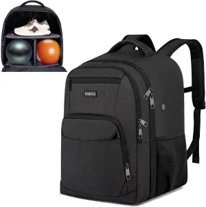 Bowling Ball Bag, 2 Ball Bowling Backpack, with Shoe Bag Fits Up to Size 16, Sturdy Lightweight Design for Bowling Enthusiasts, for League, Practice