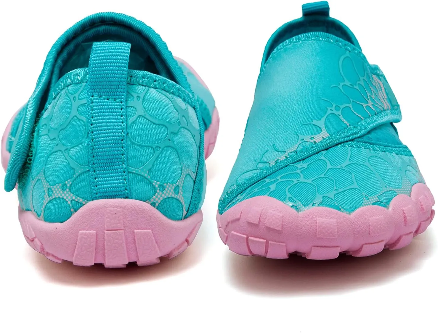 Boys & Girls Water Shoes Lightweight Comfort Sole Easy Walking Athletic Slip on Aqua 5 Toe Sock(Toddler/Little Kid/Big Kid)