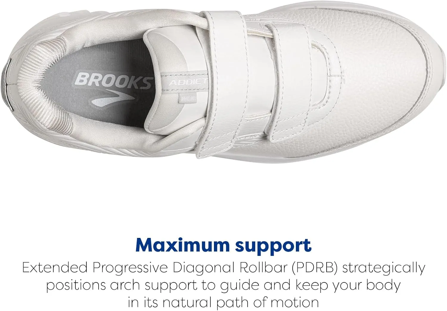 Brooks Men's Addiction Walker V-Strap 2 Walking Shoe
