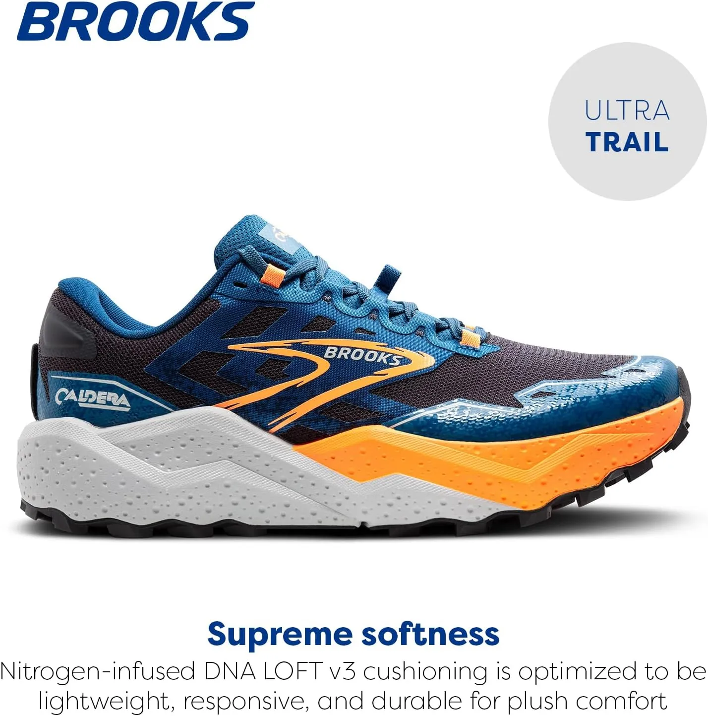 Brooks Men’s Caldera 7 Trail Running Shoe
