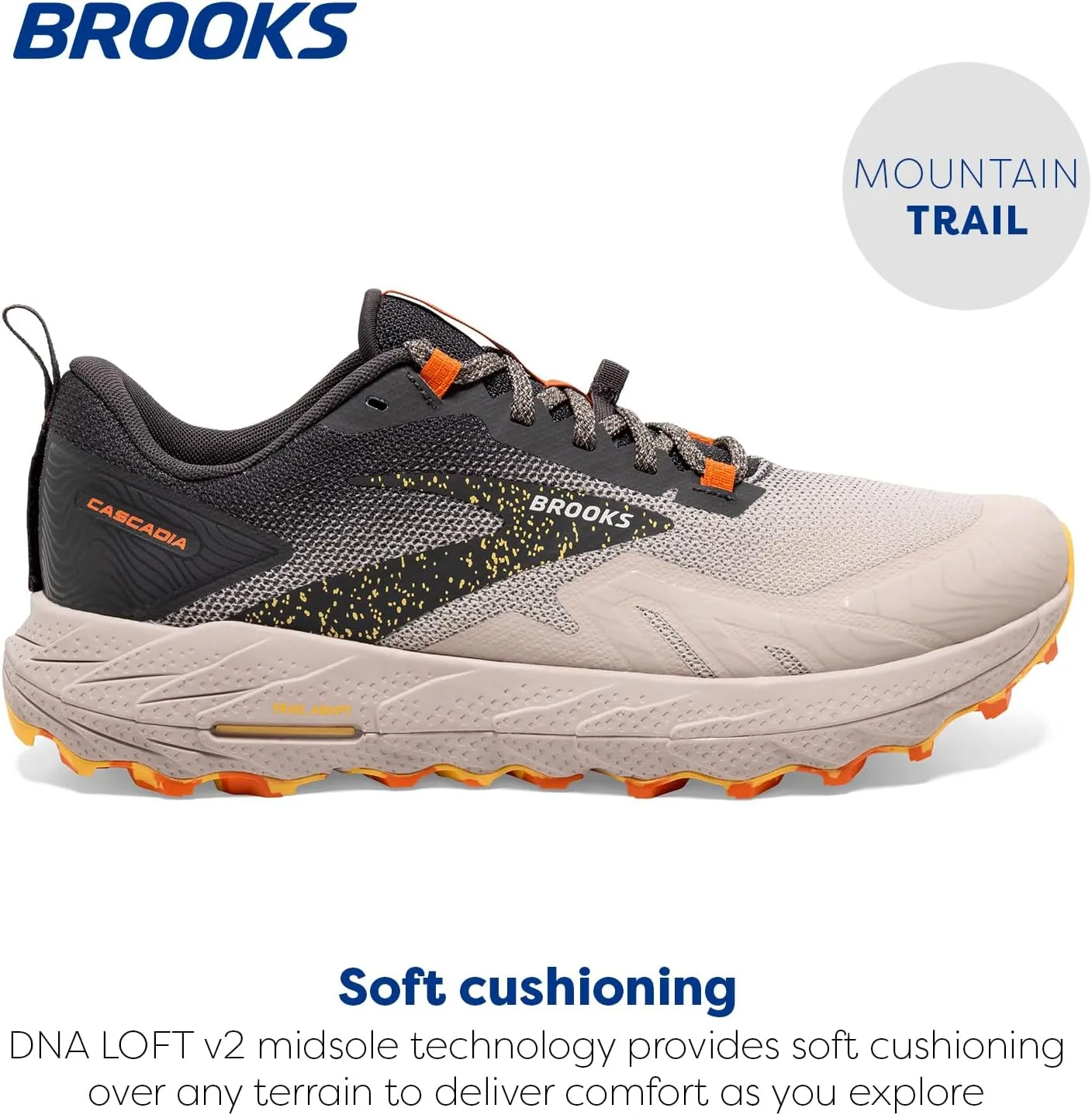 Brooks Men’s Cascadia 17 Trail Running Shoe