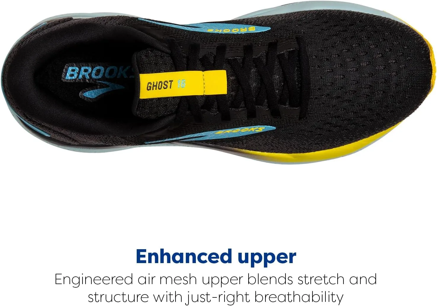 Brooks Men’s Ghost 16 Neutral Running Shoe