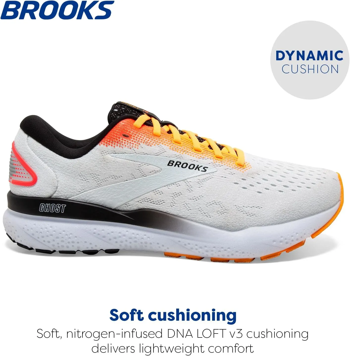 Brooks Men’s Ghost 16 Neutral Running Shoe