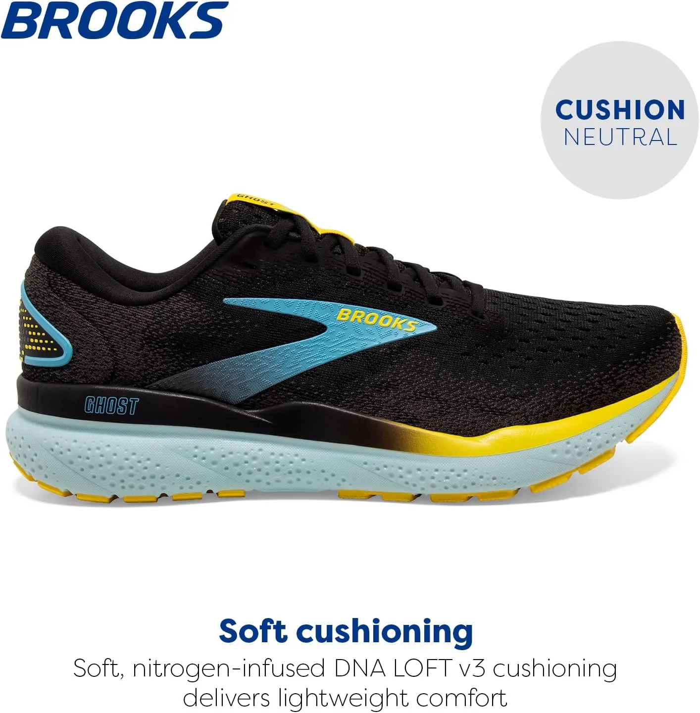 Brooks Men’s Ghost 16 Neutral Running Shoe