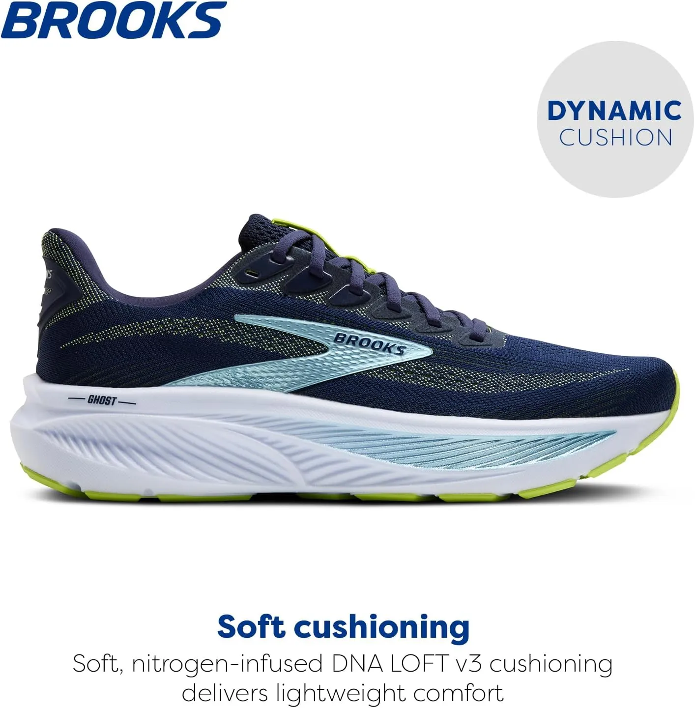 Brooks Men’s Ghost 17 Neutral Running Shoe