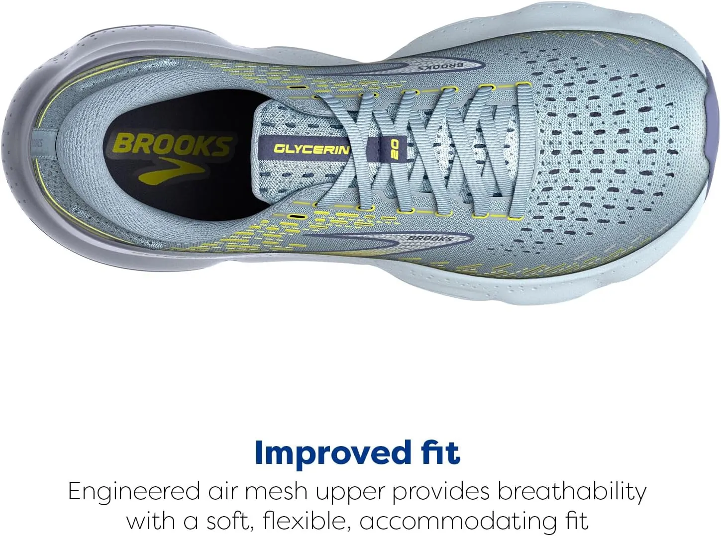 Brooks Men's Glycerin 20 Neutral Running Shoe