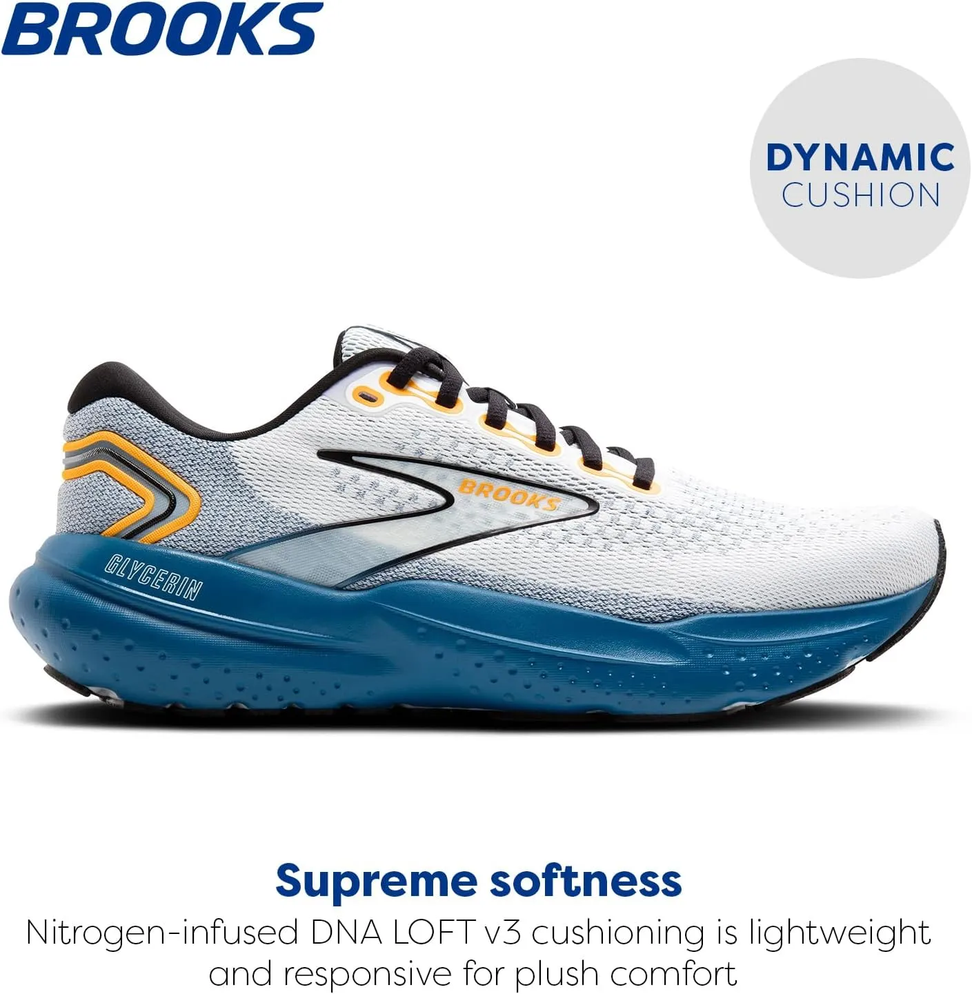 Brooks Men’s Glycerin 21 Neutral Running Shoe