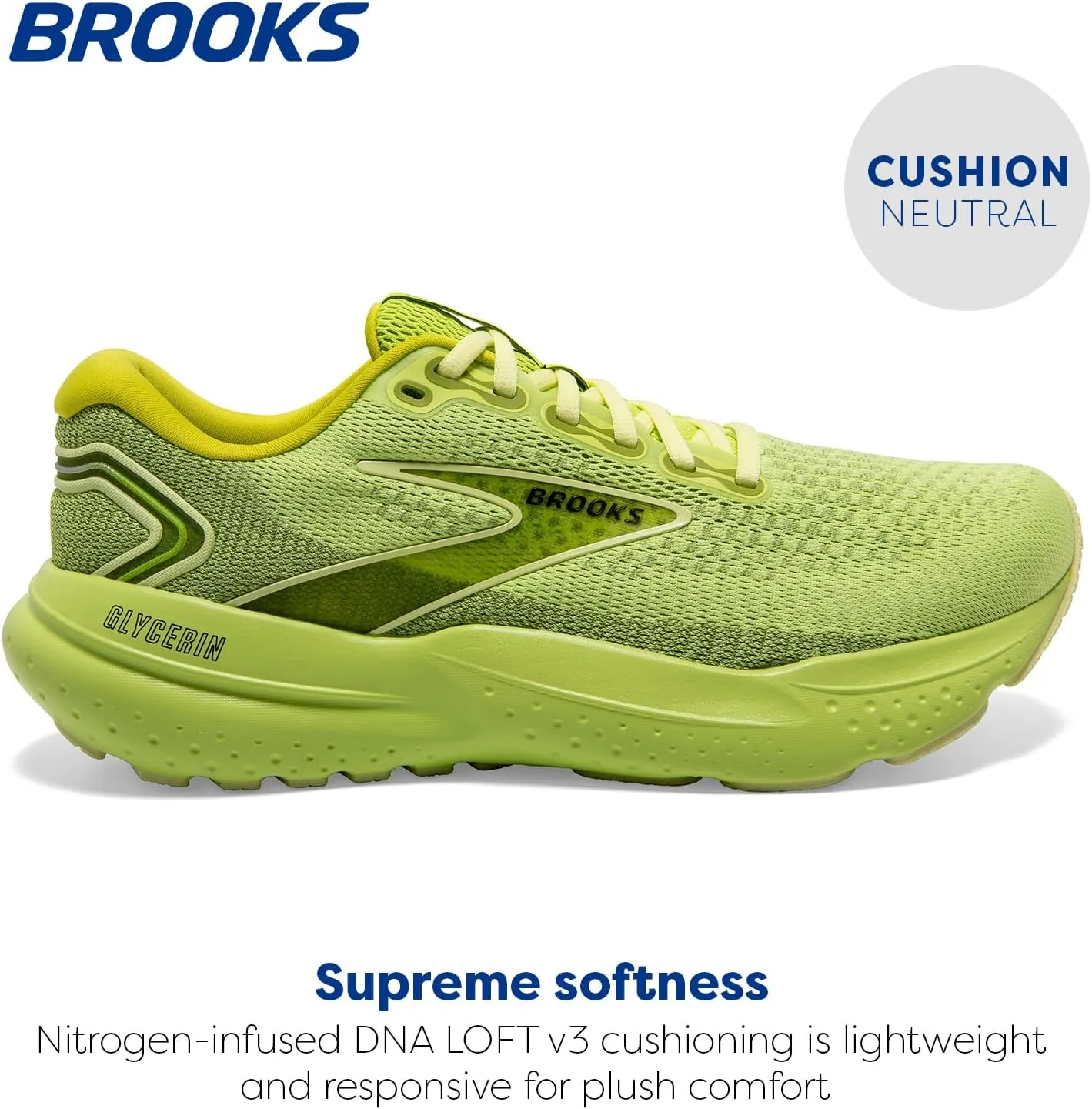Brooks Men’s Glycerin 21 Neutral Running Shoe