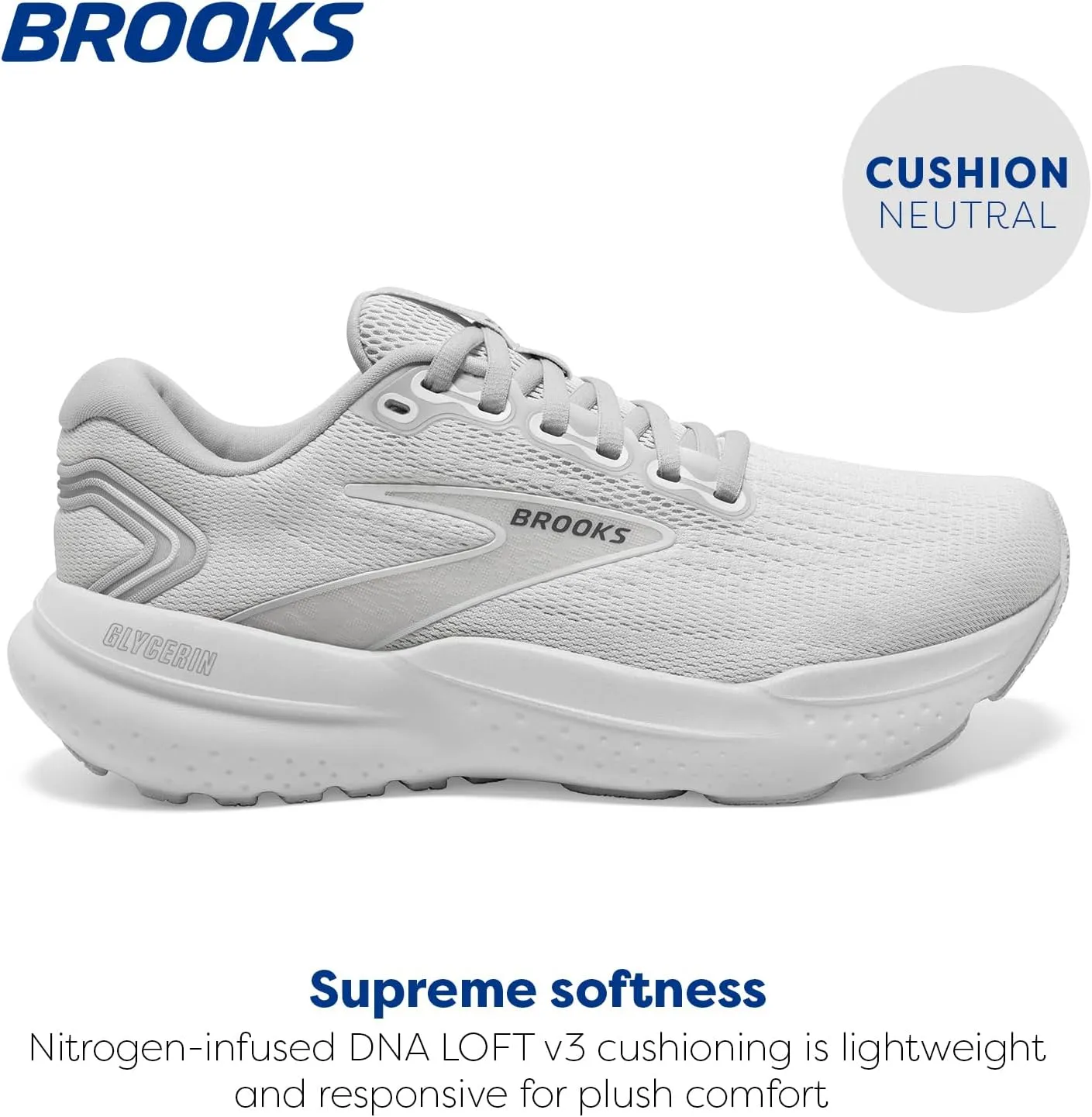 Brooks Men’s Glycerin 21 Neutral Running Shoe