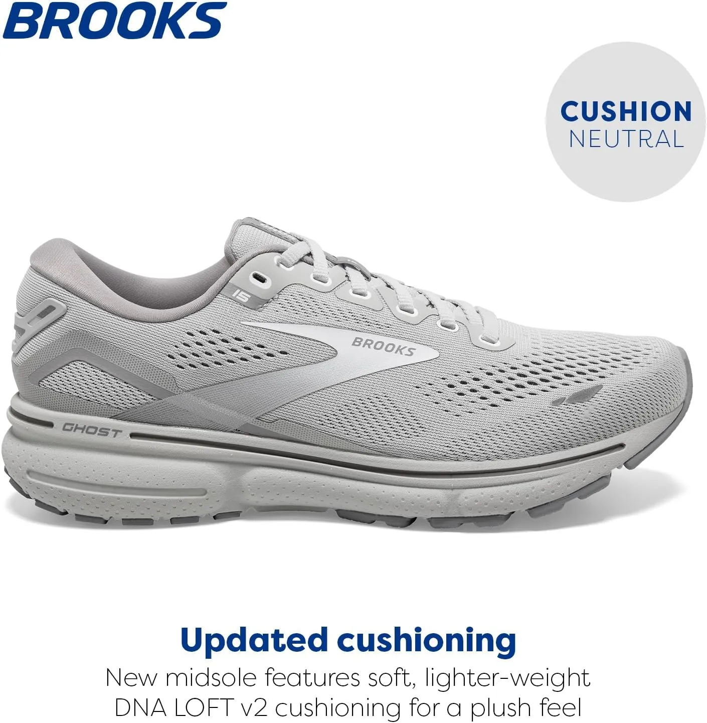 Brooks Women's Ghost 15 Neutral Running Shoe