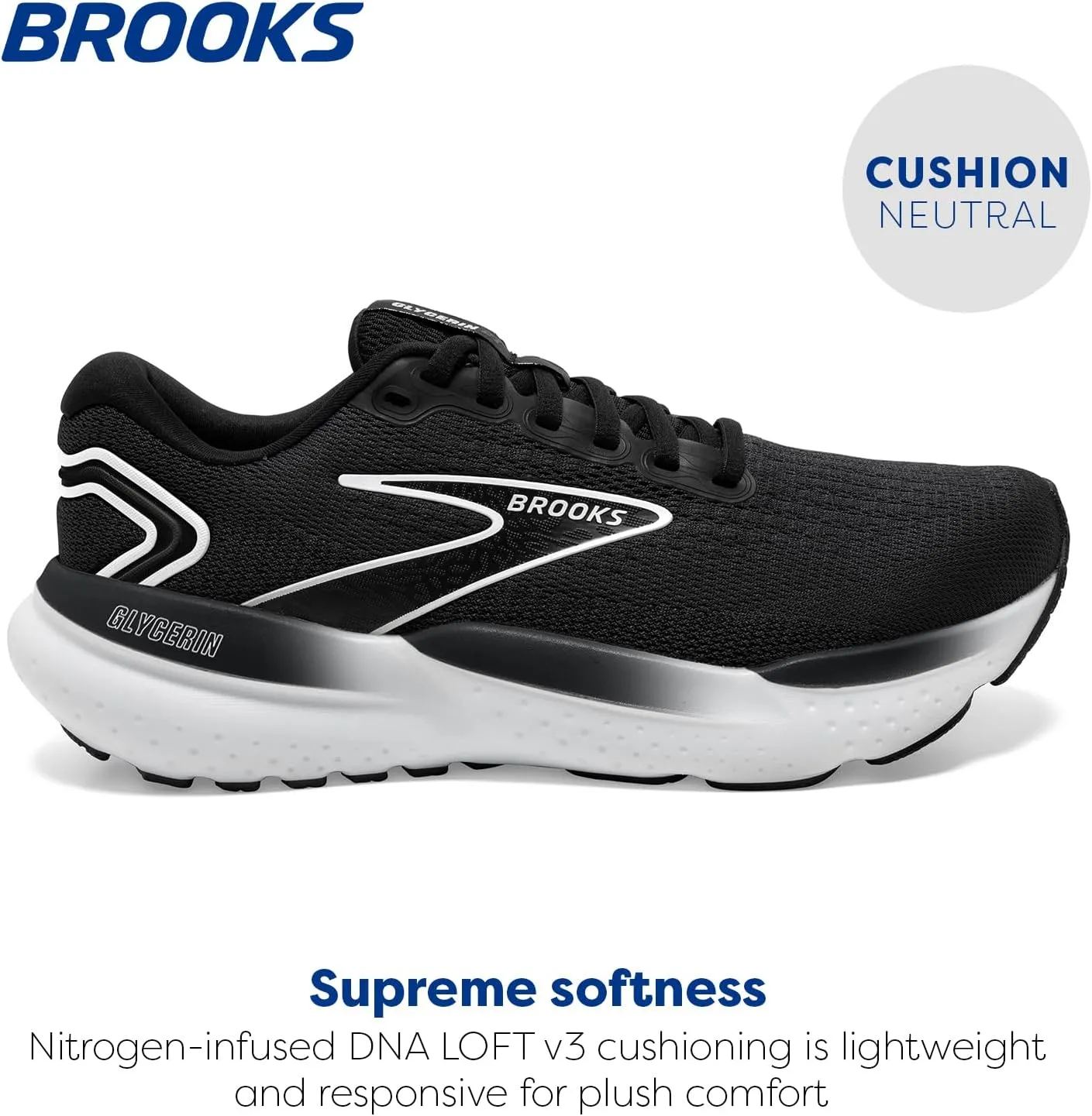 Brooks Women’s Glycerin 21 Neutral Running Shoe
