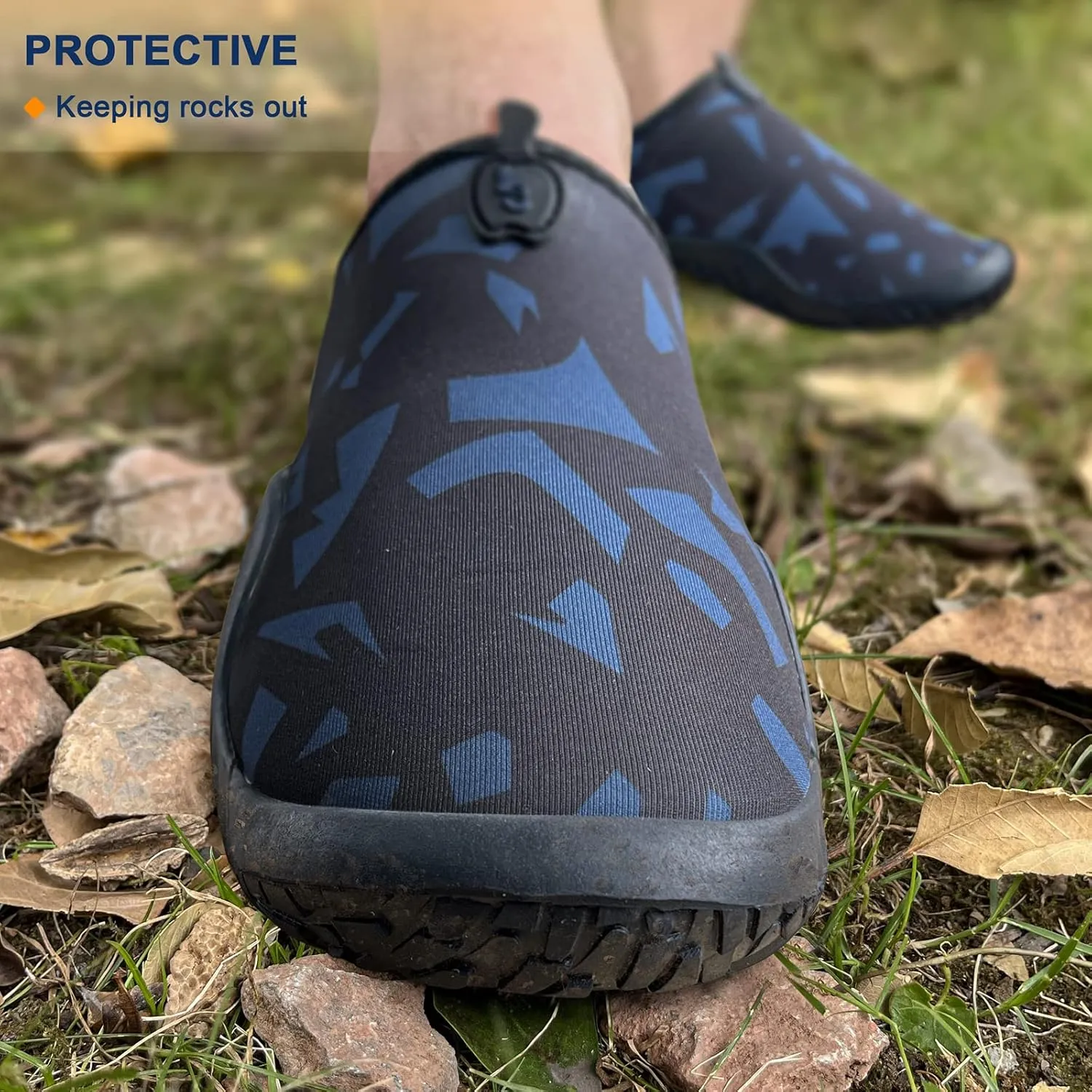 BULLIANT Water Shoes Men, Unisex Barefoot Aqua Shoes for Men Women Hiking Swimming Shoe