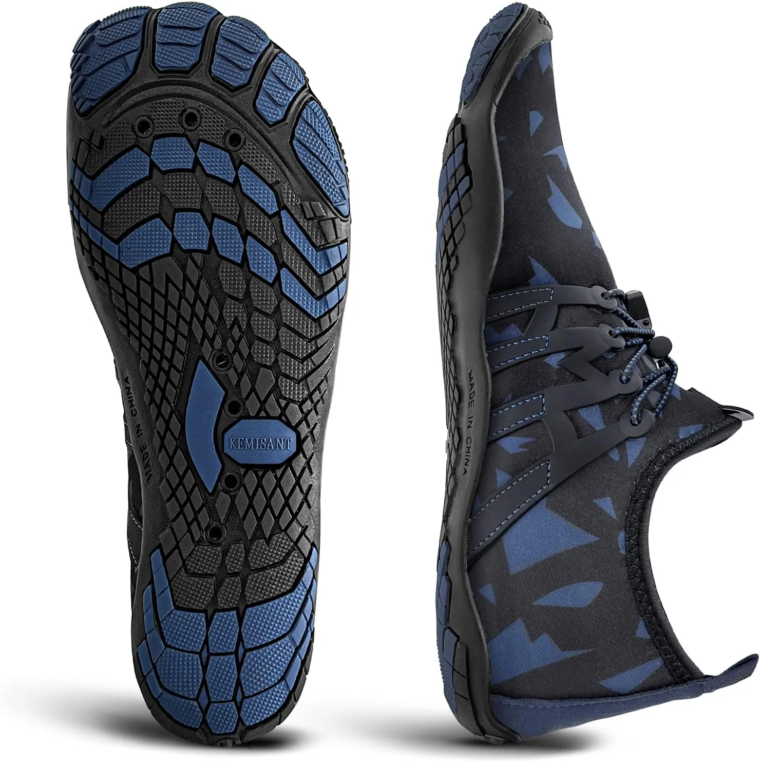 BULLIANT Water Shoes Men, Unisex Barefoot Aqua Shoes for Men Women Hiking Swimming Shoe