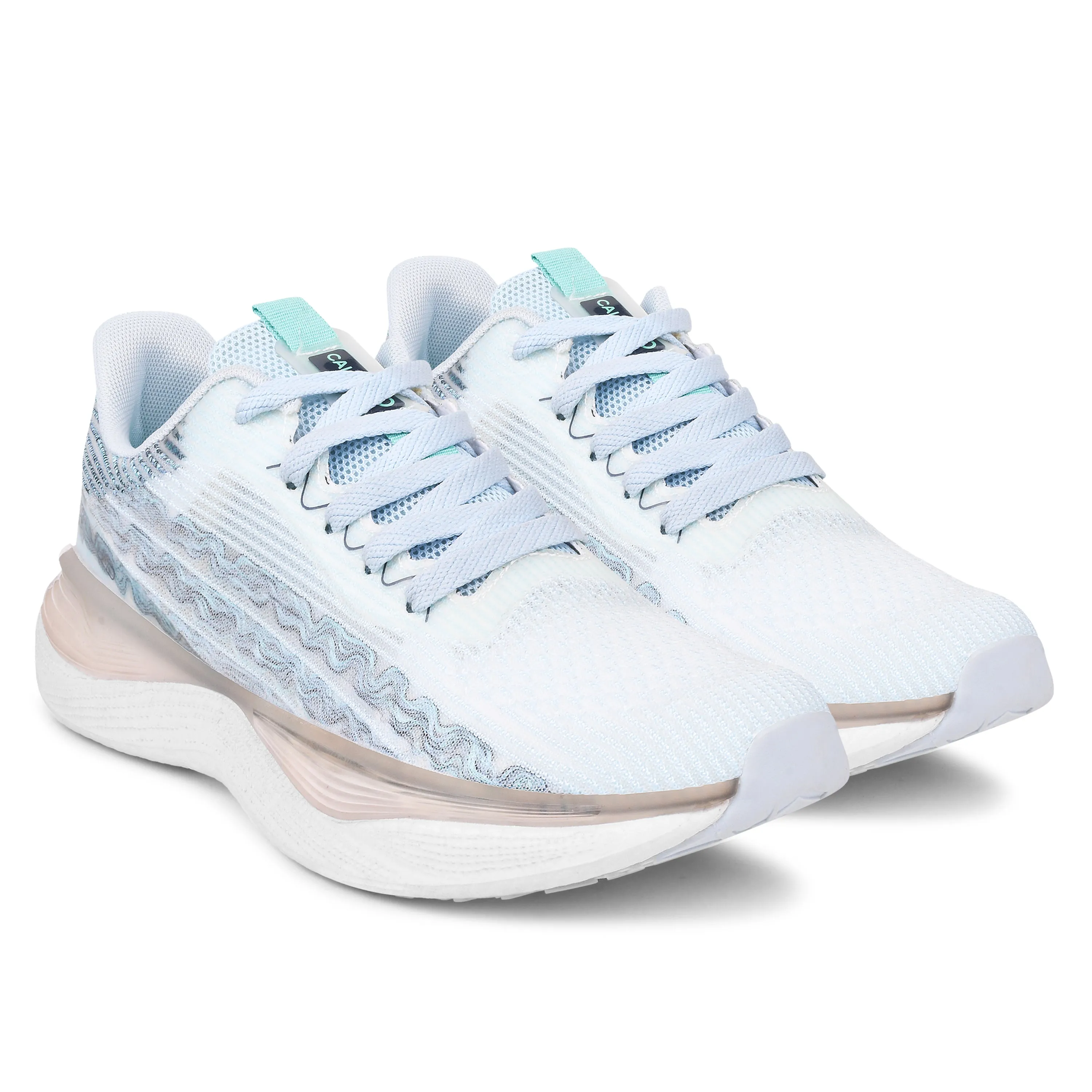 Calcetto Lightweight Lifstyle Men'S Running Sports Shoes CLT-0994 AQUA GREEN