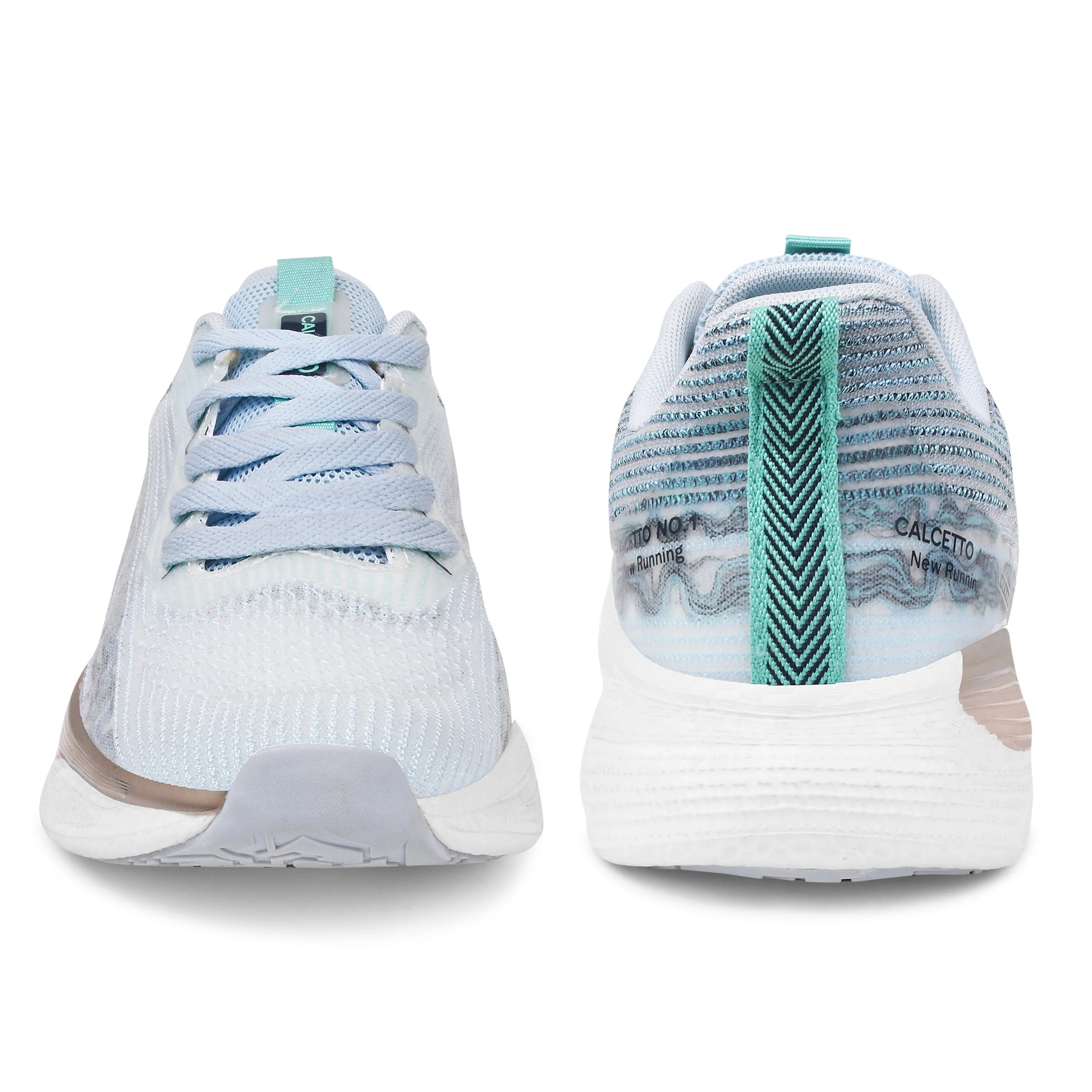 Calcetto Lightweight Lifstyle Men'S Running Sports Shoes CLT-0994 AQUA GREEN