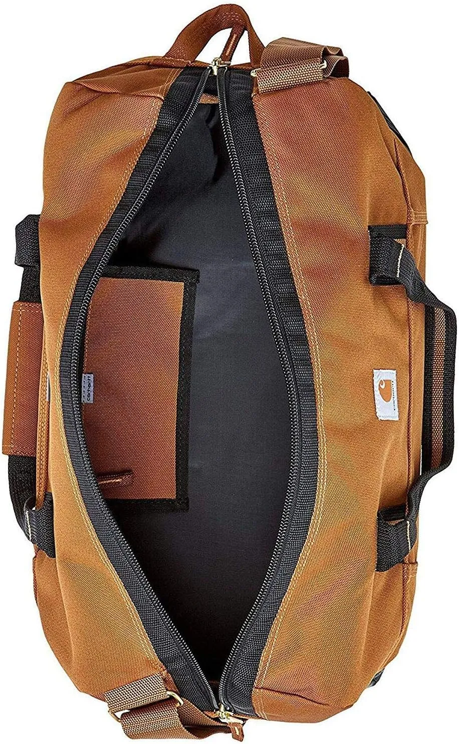 Carhartt Essential Classic Duffel, Heavy-Duty Gear Bag for Jobsite, Gym, & Travel, Brown, 35L