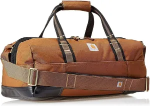 Carhartt Essential Classic Duffel, Heavy-Duty Gear Bag for Jobsite, Gym, & Travel, Brown, 35L