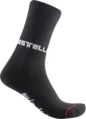 CASTELLI Women’s Quindici Soft Merino Sock for Cycling, Gravel Biking & Everyday