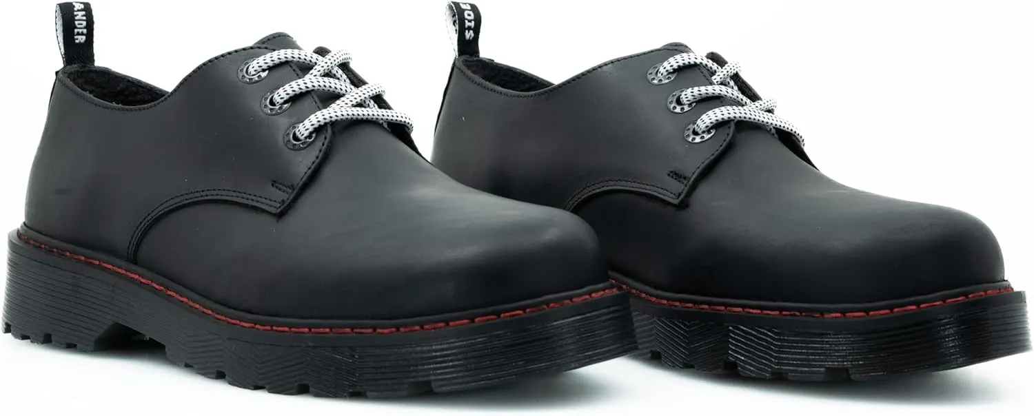 Casual Boston Two-Tone Cowhide Women's Shoe