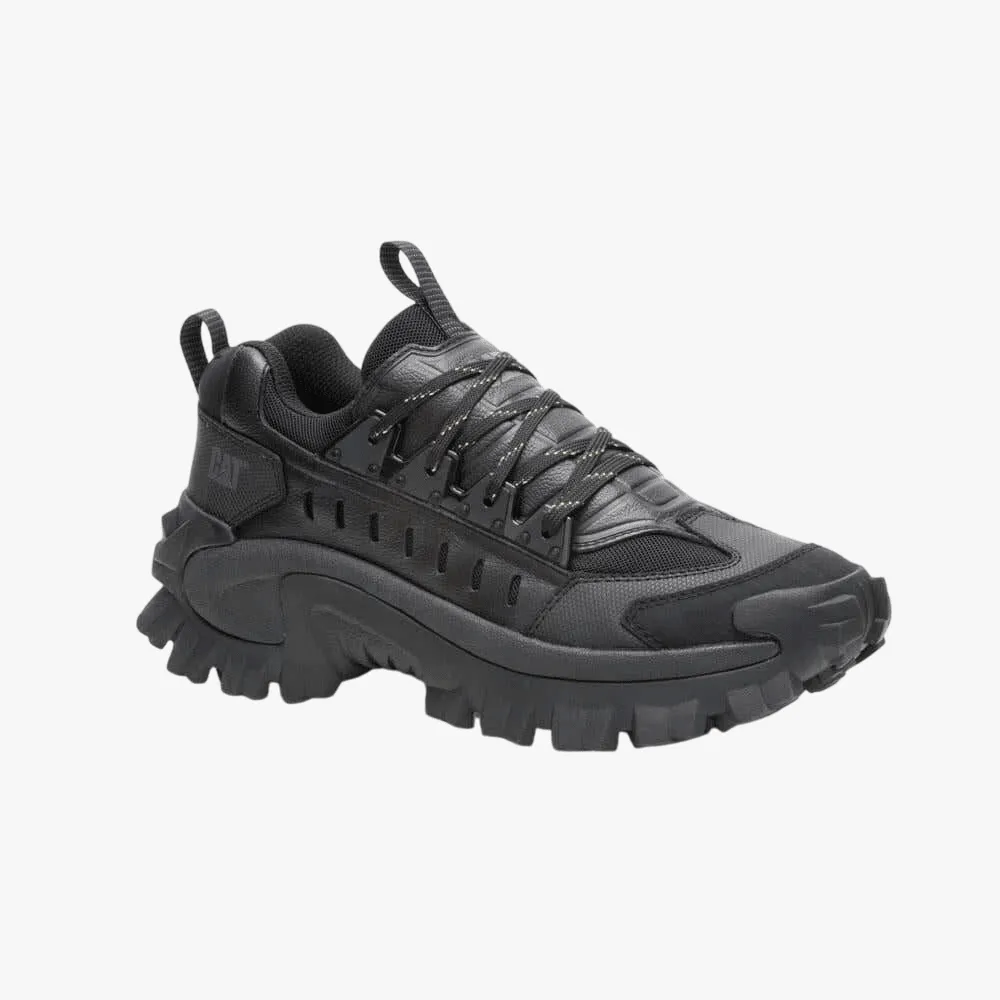 Caterpillar Mens Intruder Met Shoe Black Black