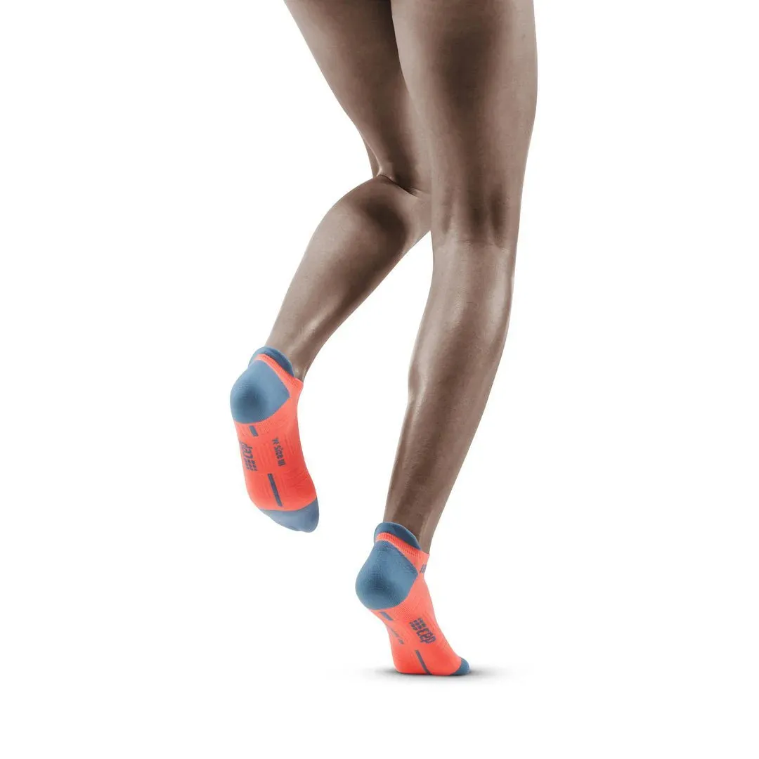 CEP | No Show Socks 3.0 | Women | Coral/Grey