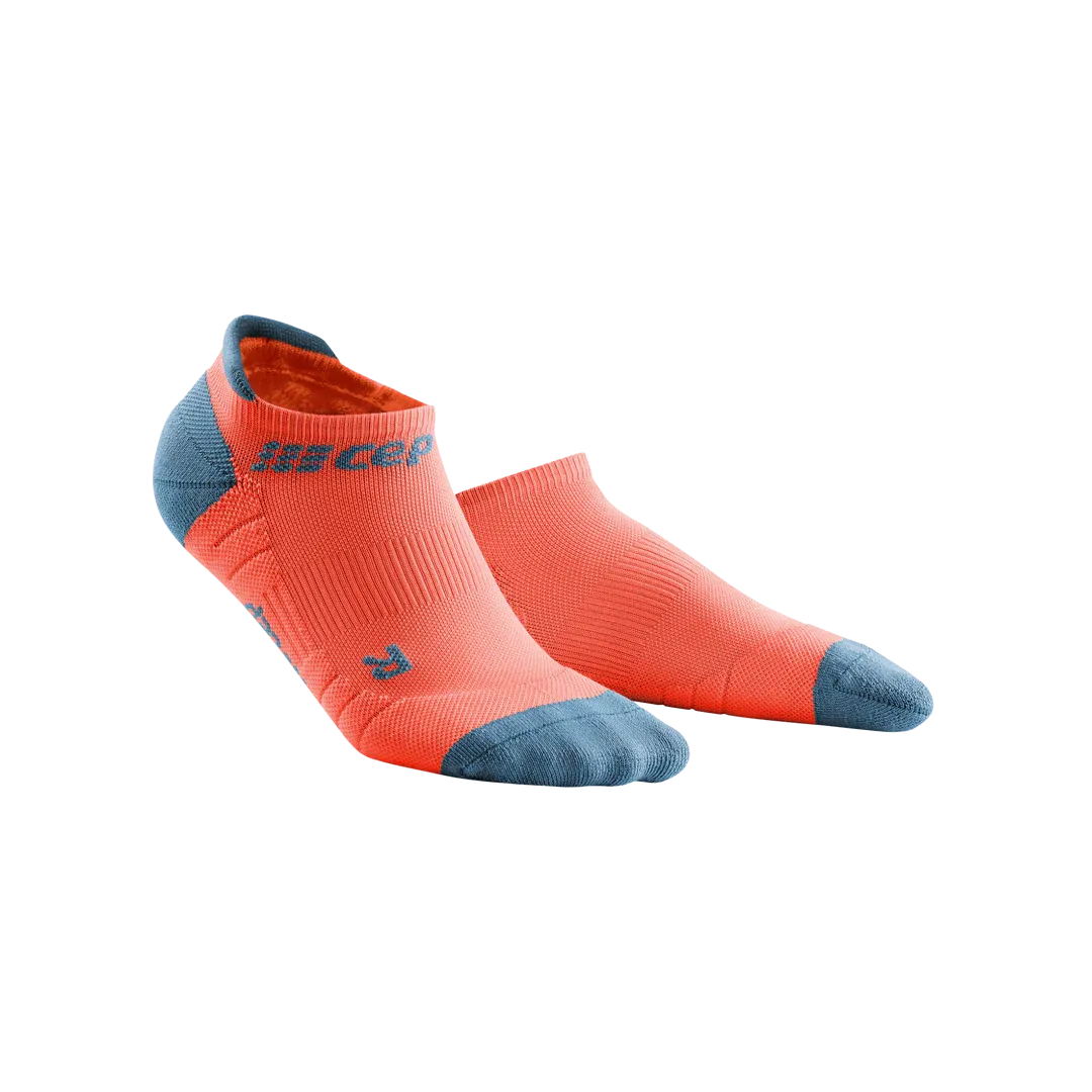 CEP | No Show Socks 3.0 | Women | Coral/Grey